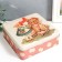 Casket Metal Square "Baby and Toy Bear" 5.8x17x17 cm