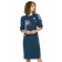 Female dress, size s, dark blue color