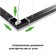 L-shaped lamp with two network inputs Novotech. BITS, 8W, LED, 58x117x117 mm, black color