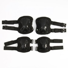 Elimination Game set, 2 knee pads, 2 redemptions, black