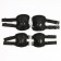 Elimination Game set, 2 knee pads, 2 redemptions, black