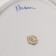A plate with a stand "Council and love", 18 cm, gzhel, porcelain