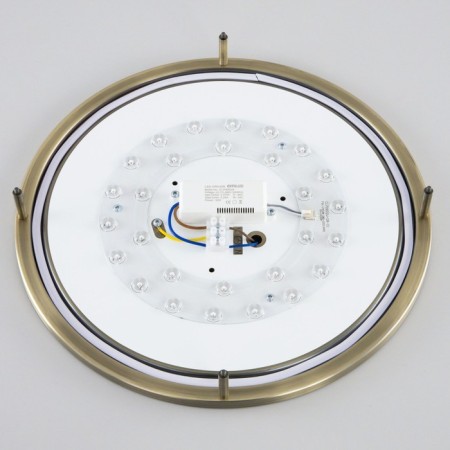 Lamp Citilux Boston CL709323N, 35.5x35x7.5 cm, 1x32W, LED, Brown color-14