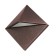Testa lamp, 50 watts, GU10, brown color