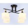 Suspended chandelier Ambrella Light, Modern, TR9497, 4HE27, Black Color