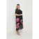 Female dress, size 58, black color