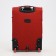 Small 24 suitcase "on lightning, code castle, with extension, burgundy color