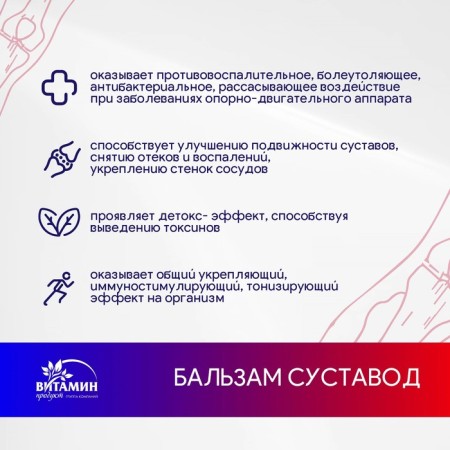 Бальзам Алтайские травы Суставод, 250 мл.-3