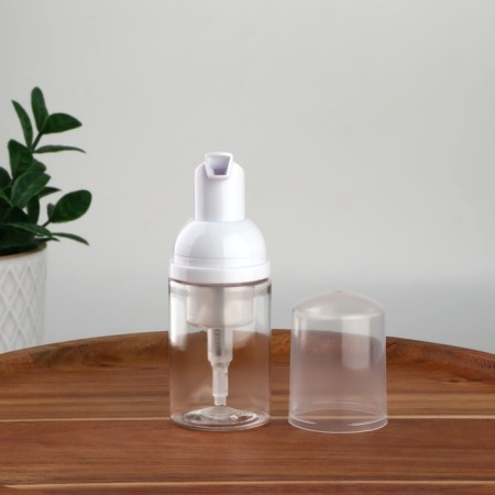 A bottle for storage, with a foaming dispenser, 35 ml, the color is transparent/white-3