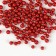 Figure for crafts and decor "Shar", set of 80 pcs., Size 1 pc. - 0.5 cm, red color