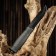 Tactical knife "Alpha" 22.8 cm, blade 108mm/2.9mm, with fiberglass, black