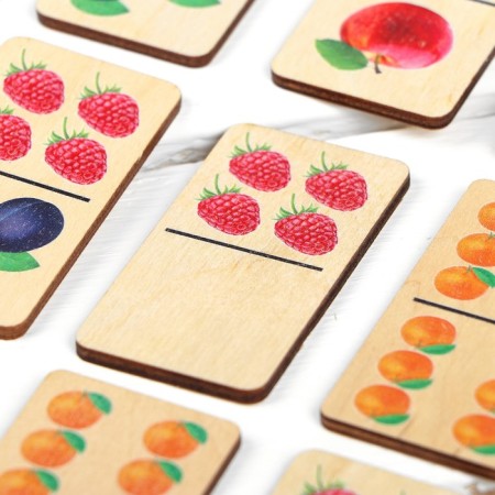 Domino wooden "Tasty domino"-1