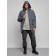 Lenced male winter park, size 54, dark gray color