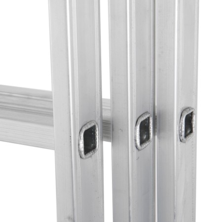 Tundra staircase, three -section, aluminum, 7 steps-2