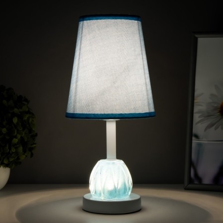 Hilton table lamp E27 40W Blue and Blue-Blue 15x15x32 cm Risalux-2