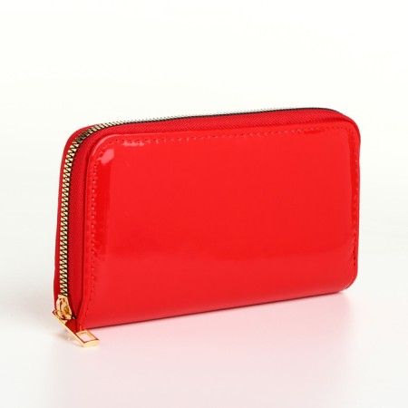 Lightning wallet, red color