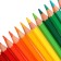 Pencils 72 colors "locks", sharpened