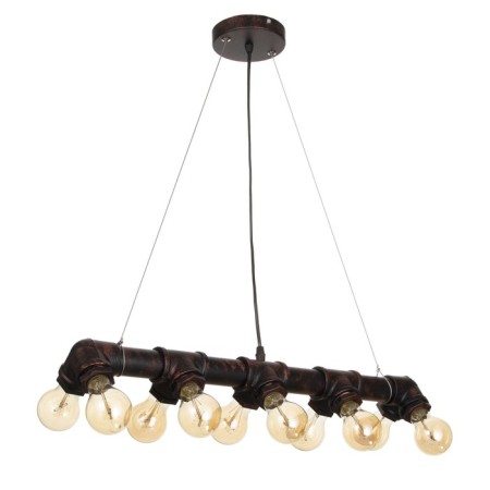 Sus "TUBO" 10he27 40W Black-Med 7x5x7-127cm Bayerlux