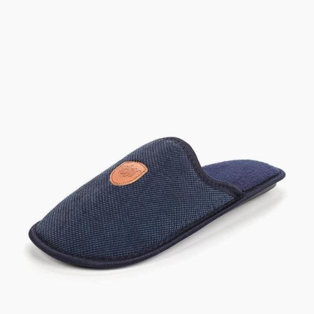 Slippers # 2 male, size 38.5, blue color