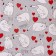 Paper packing gloss double -sided "cats", 70 x 100 cm