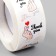 Stick Paper "Hand. Heart" d = 2.5 cm 500 pcs in a roll 3x6.5x6.5 cm