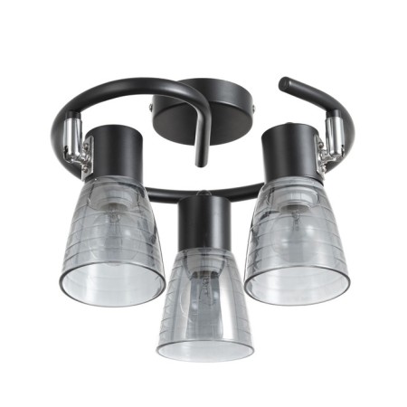 Rondor chandelier 3he14 40W Black 43x43x17 cm-3