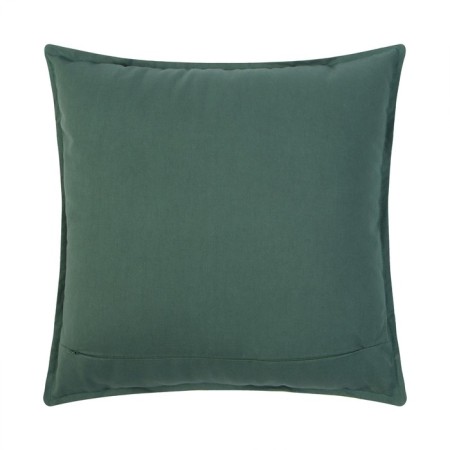 Ethel pillow, 45x45+1 cm, dark green, 100% cotton-3