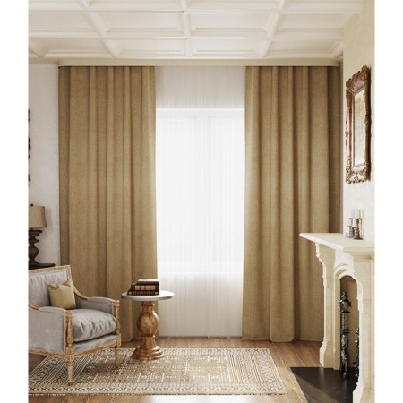 Curtain "Dundi", size 180x260 cm, color nut.