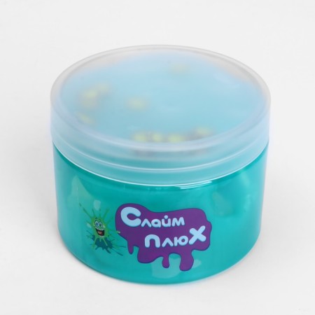 Two -layer slime "Sea" with charming, turquoise, 350 g