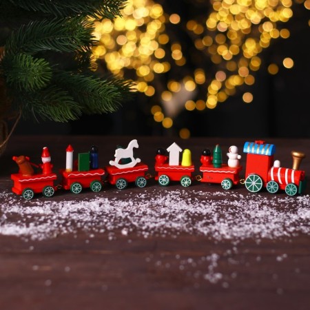 Souvenir "New Year train", 32 cm-1
