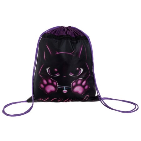 A bag for shoes with a pocket of 420 x 340 mm, Calligrata MSO-7C, (soft polyester, density 210D), Kitty-4