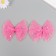 Decor for creativity "Bant from Thatina" Pink, 9 cm (set 2 pcs)