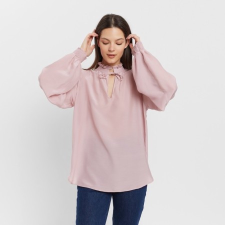 Women's blouse minku: enjoy color pink, river 42-3