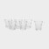 Set of glass mugs Kuvars, 250 ml, 6 pcs