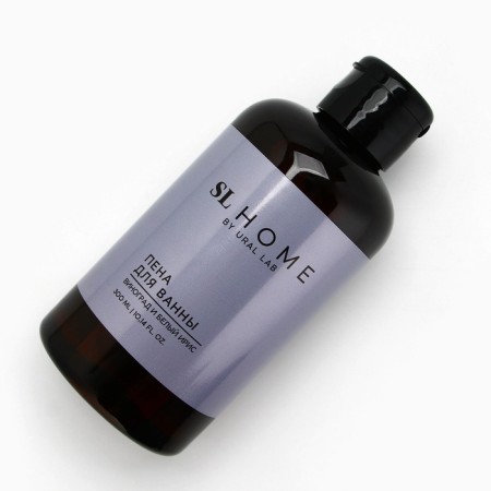 Bath foam Ural Lab, 300 ml, grape and white iris-2