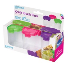 Set of containers, 138 ml, 3 subjects, mix