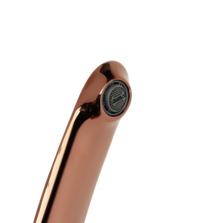 Zein Z3880 sink mixer, interior, height 18cm, brass, Rose Gold-8