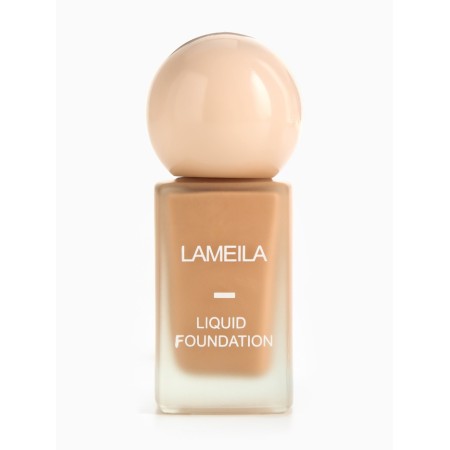 Medium -resistant tonal cream, waterproof, peach shade, 30 ml