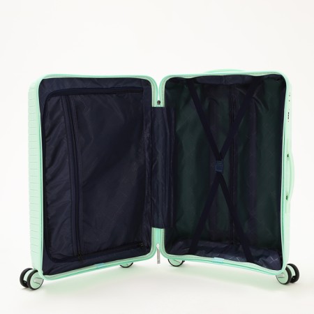 Middle suitcase 24 ", lightning department, code castle, 4 wheels, mint color-7