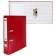 A4, 50 mm, calligrata, PVC, embossing "flax", metal edging, pocket for a spine, collected, burgundy, mix