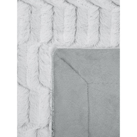 Buenas noches blanket, size 220x240 cm, gray color-5
