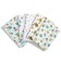 Flanel diaper, size 90x120 cm, color mix, 170 g/m2, cotton 100%