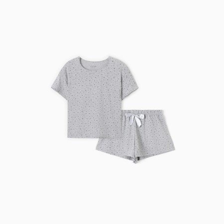 PAZHAMA Women's KAFTAN "Stars", T-shirt, Shorts, R.44-46-4