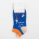 Women's socks minku "modern", blue color, size 36-41 (23-27 cm)
