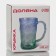 Glass glass "Ice", 340 ml, blue-green color