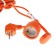 The extension cord USh-10, 10 m, with grounding, PVS 3x0.75, IP54, sockets with a lat. lid