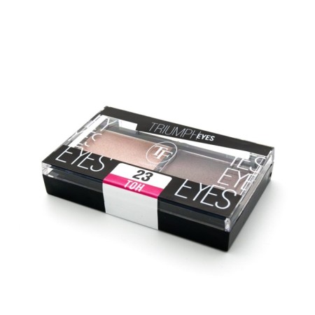 TF Eyes, 2-flowers, tone 23 golden beige and sipia-1