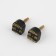 Heels for heels, 10.5 × 12.5 × 6 mm, 2 pcs, black color