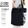 Bag Schoper cats, 40x12x38, black color