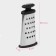 Terka oval shares "Profi", 16 × 8 × 5 cm, rubberized, the color of the handle is dark gray
